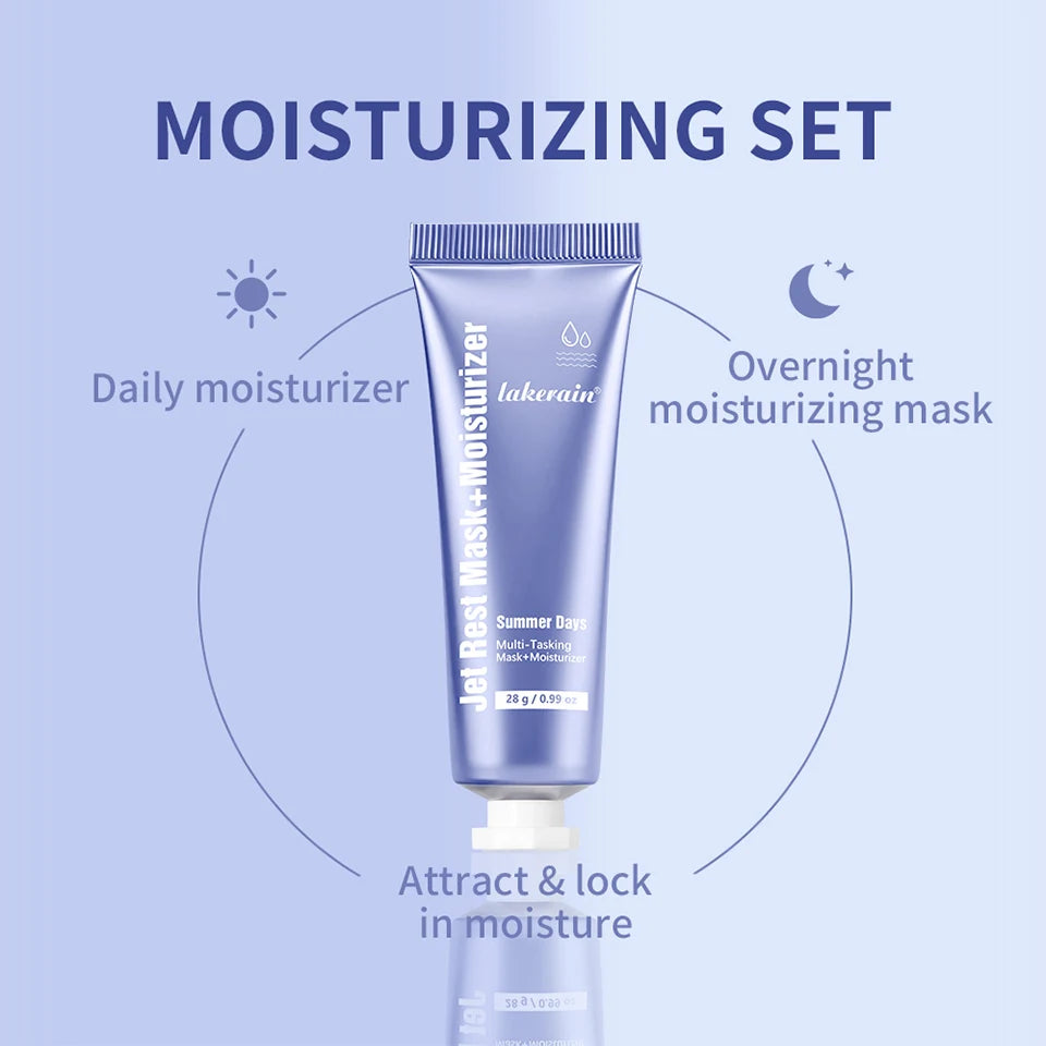 2-in-1 Hydrating Face Moisturizer and Nourishing Overnight Mask