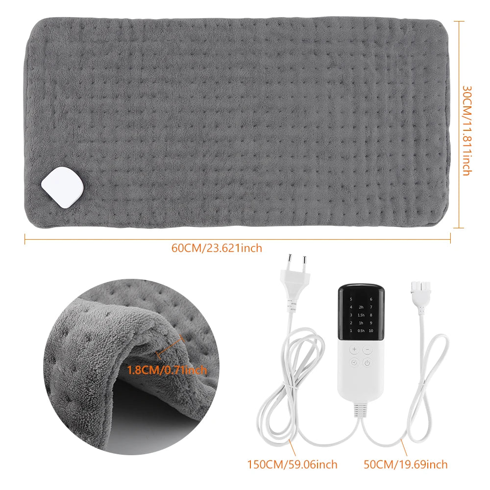 Electric Heating Pad for Back and Pain Relief