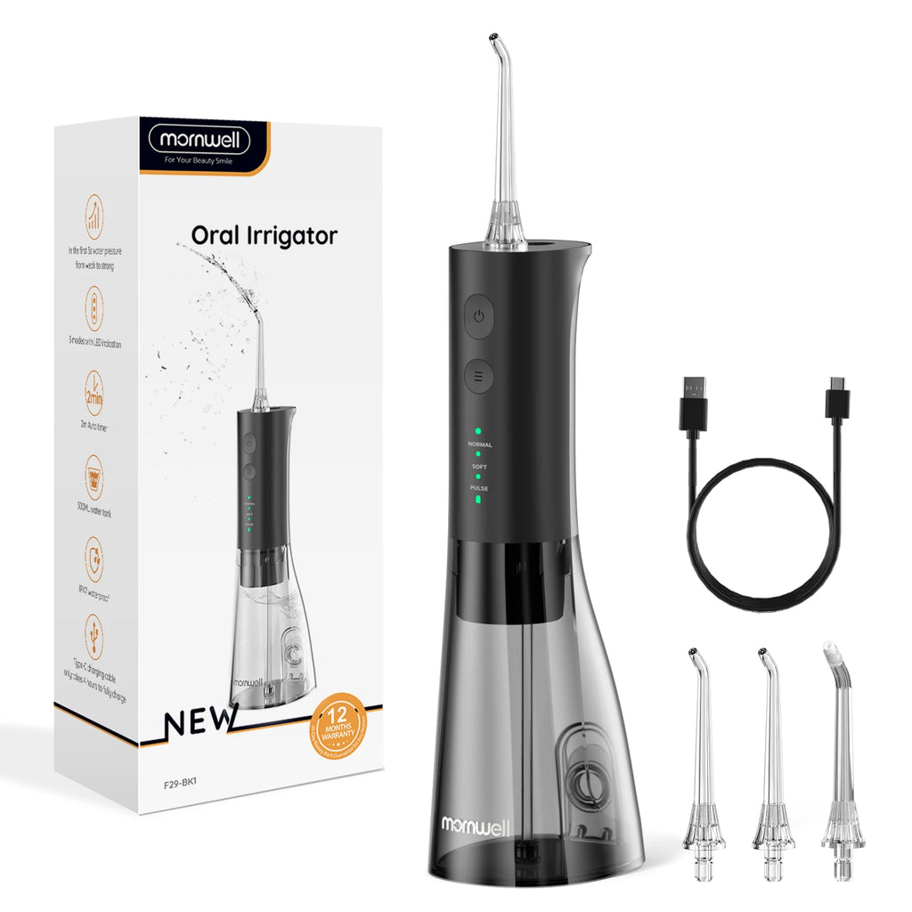 Portable Cordless Water Flosser for Teeth Cleaning