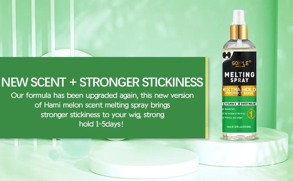 Goiple Lace Melting Spray Wig Adhesive and Edge Control Set