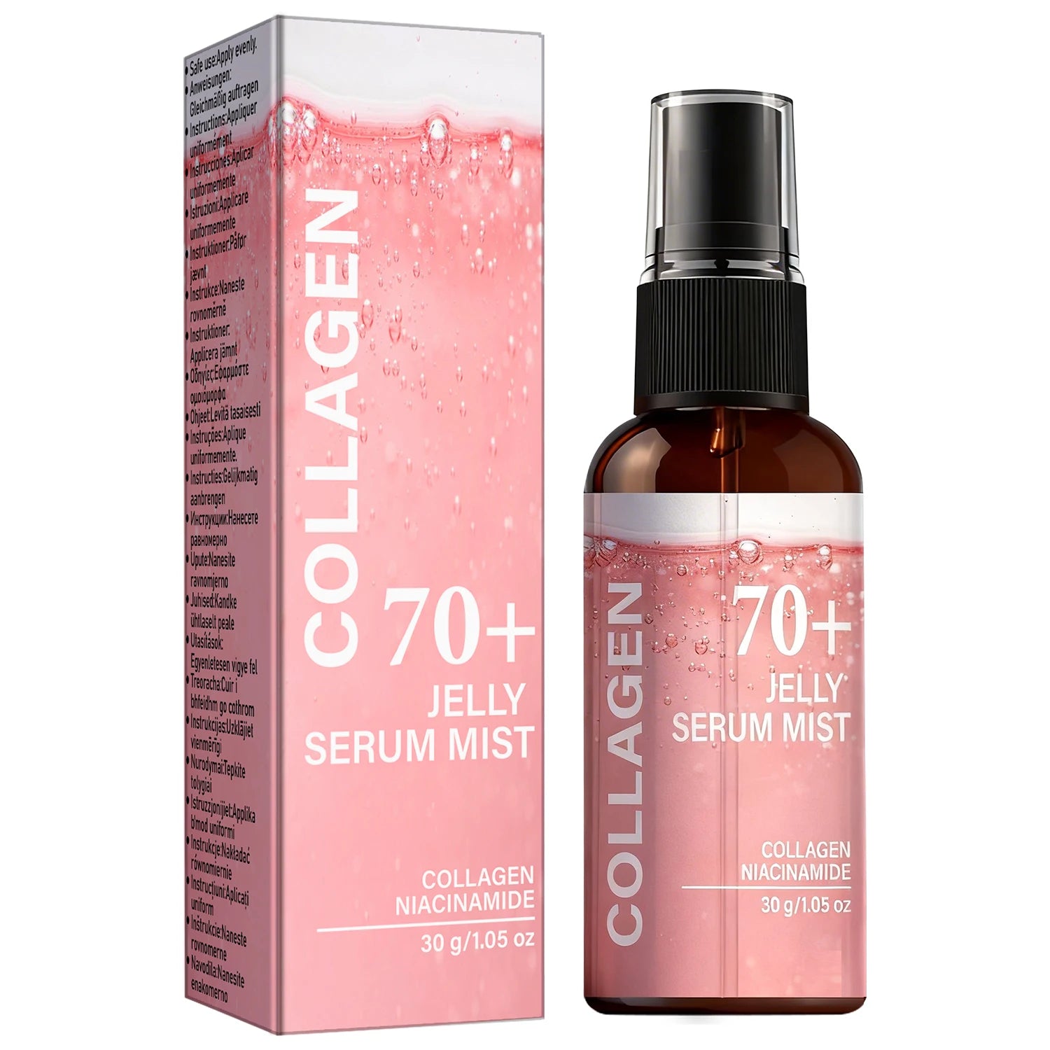 Collagen Jelly Serum Mist Anti Aging Hydrating Face Spray 30g - 7