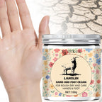 Lanolin Hand and Foot Cream Moisturizing Treatment for Dry Cracked Skin