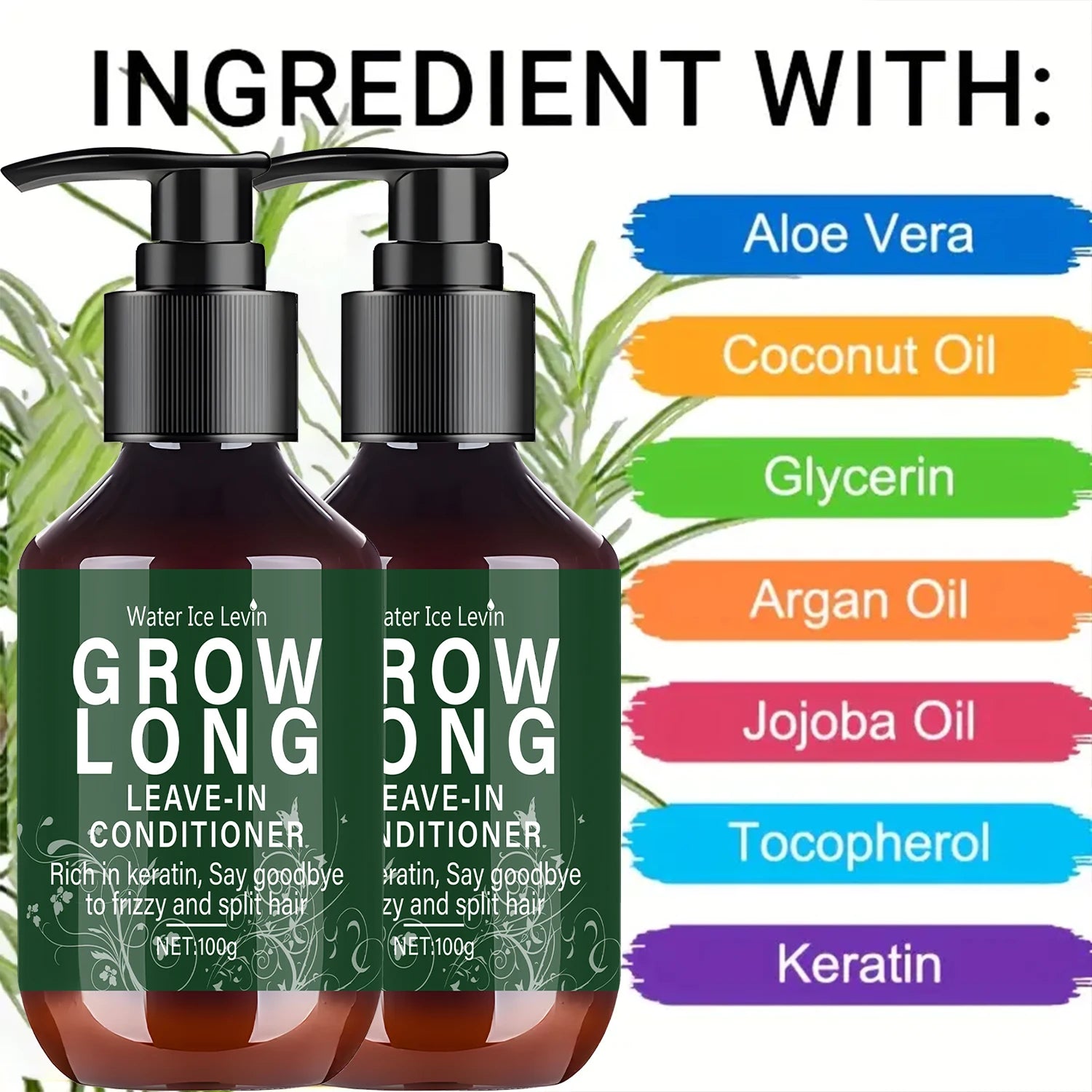 100g Biotin Collagen Hyaluronic Acid Hair Repair Leave In Conditioner