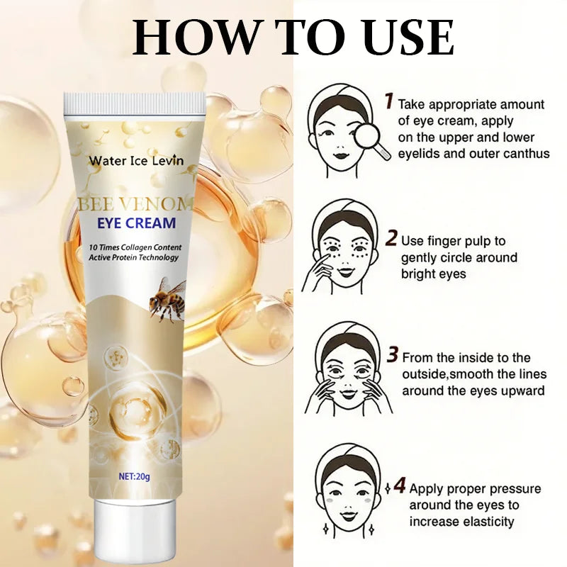 Bee Venom Eye Cream Anti Aging Collagen Firming Serum