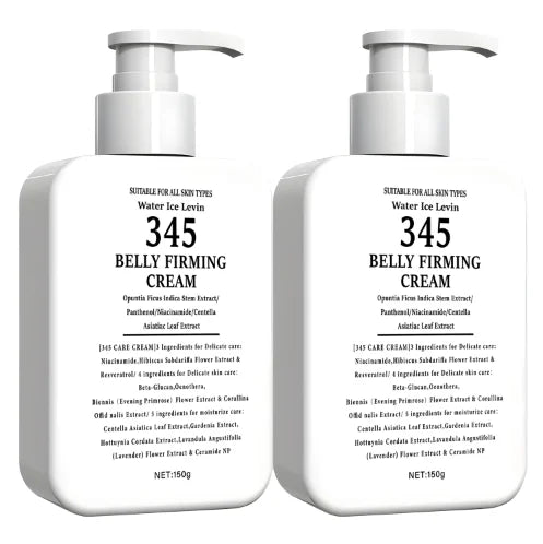 345 Belly Firming Cream Moisturizing Body Lotion with Niacinamide
