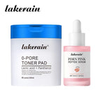 Pore Refining Toner Pad and Pink Peptide Facial Serum Set