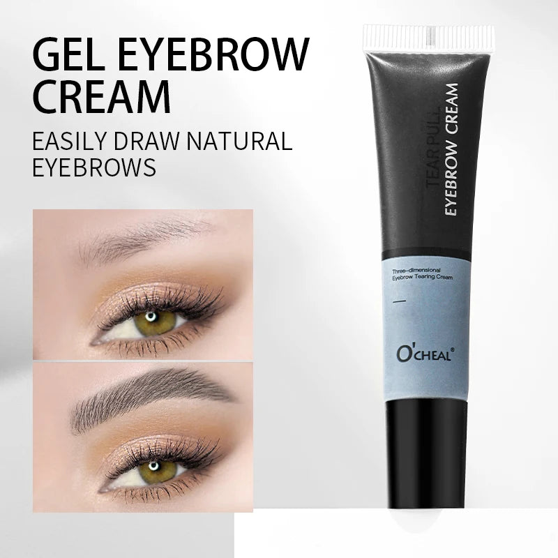 O'CHEAL 3D Tear Off Eyebrow Cream Waterproof Tint Gel