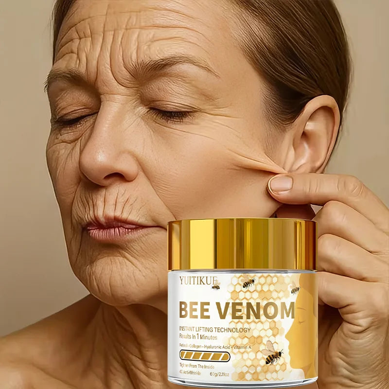 YUITIKUE Bee Venom Face Cream Instant Lifting Anti-Wrinkle Moisturizer - 2