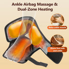 Heated Air Compression Wrist Massager for Pain Relief