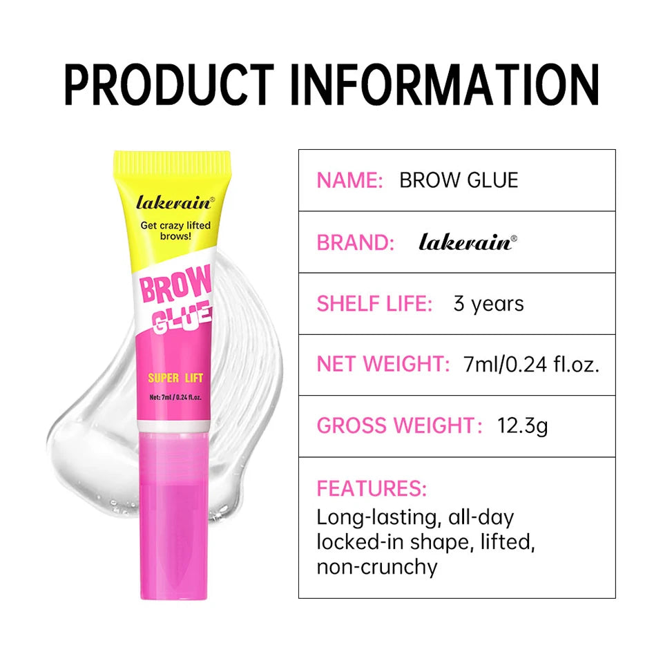Long-Lasting Brow Lamination Gel for Defined Brows - 17