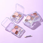 4 Color Eyeshadow Palette Waterproof Glitter Eye Makeup