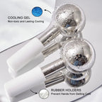 Stainless Steel Cooling Ice Globes for Facial Massage