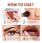 Long-Lasting Matte Satin Cream Blush for Natural Cheek Color