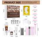 Professional Eyelash Lift and Brow Tinting Home Kit