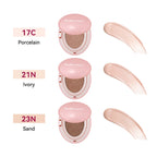 Long-Lasting Full Coverage Cushion Foundation with Sun Protection