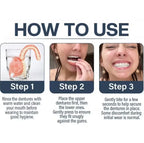 Temporary Comfort Fit Cosmetic Denture Set
