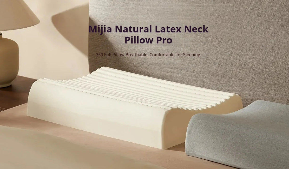 Mijia Natural Latex Pillow Pro Orthopedic Neck Support Sleep Bedding