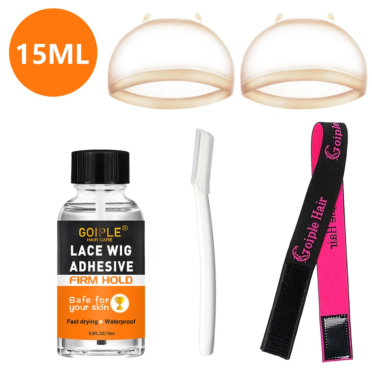 Goiple Lace Wig Adhesive Firm Hold Waterproof Hair Glue 15ml - 16