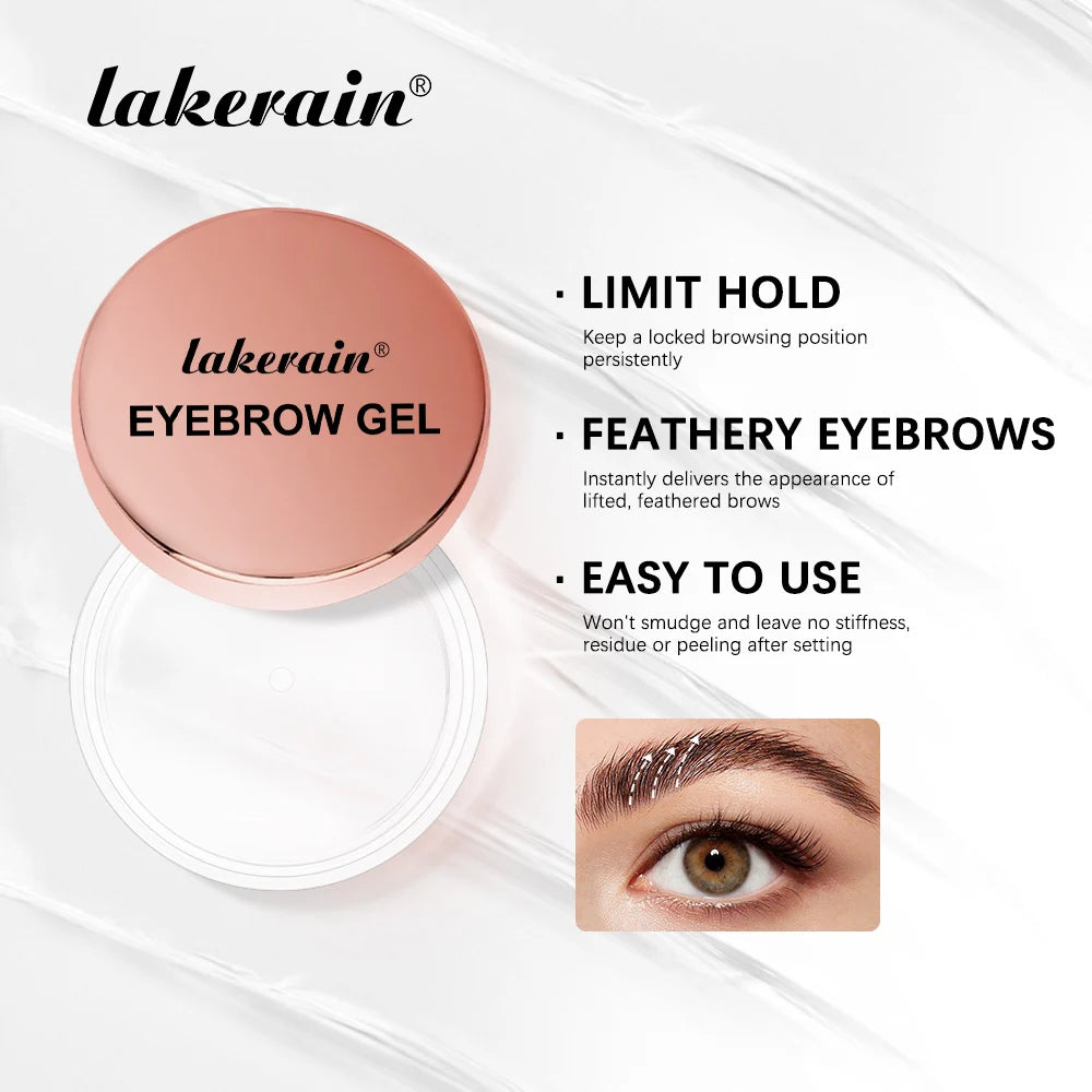 Waterproof Eyebrow Styling Gel for Natural Laminated Brows - 2