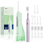 Electric Toothbrush and Portable Water Flosser Oral Care Set
