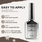 YURHERSU UV LED Nail Glue Strong Adhesive for Tips and Rhinestones