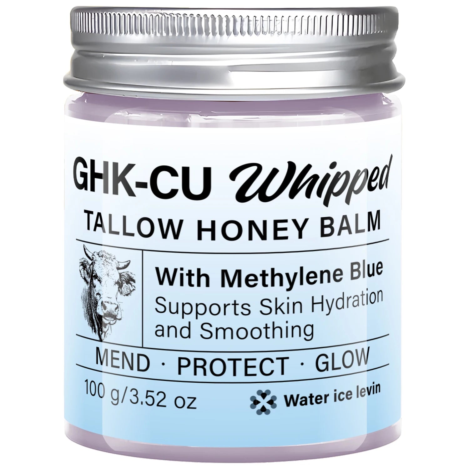 GHK-CU Whipped Tallow Honey Balm Methylene Blue Moisturizing Cream - 7