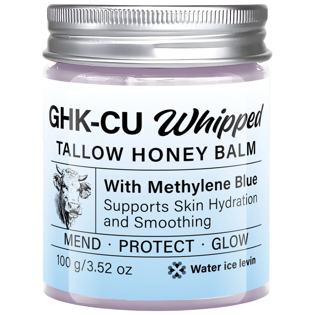 GHK-CU Whipped Tallow Honey Balm Methylene Blue Moisturizing Cream