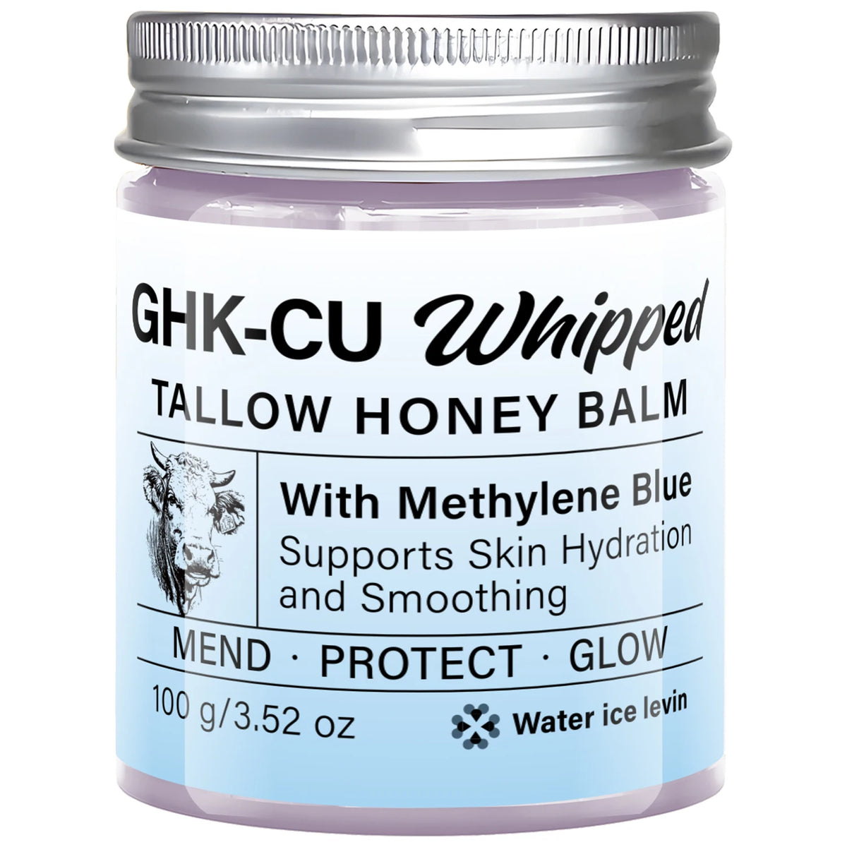 GHK-CU Whipped Tallow Honey Balm Methylene Blue Moisturizing Cream