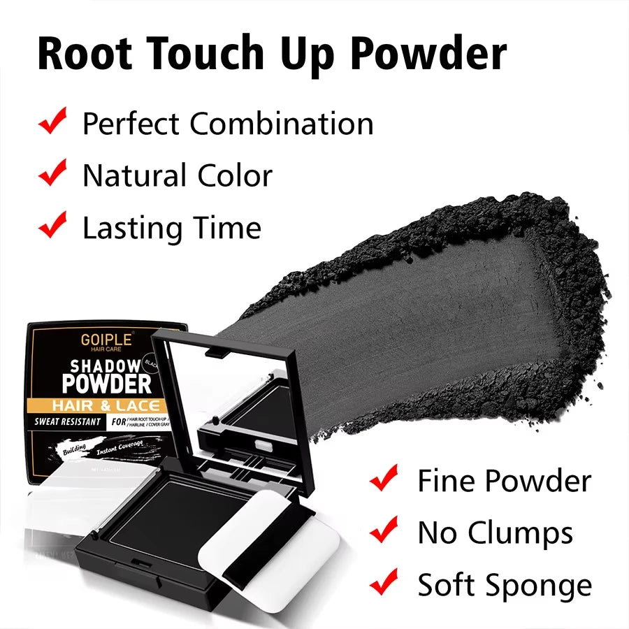 Goiple Hair Shadow Powder Hairline Filler and Gray Root Concealer - 2