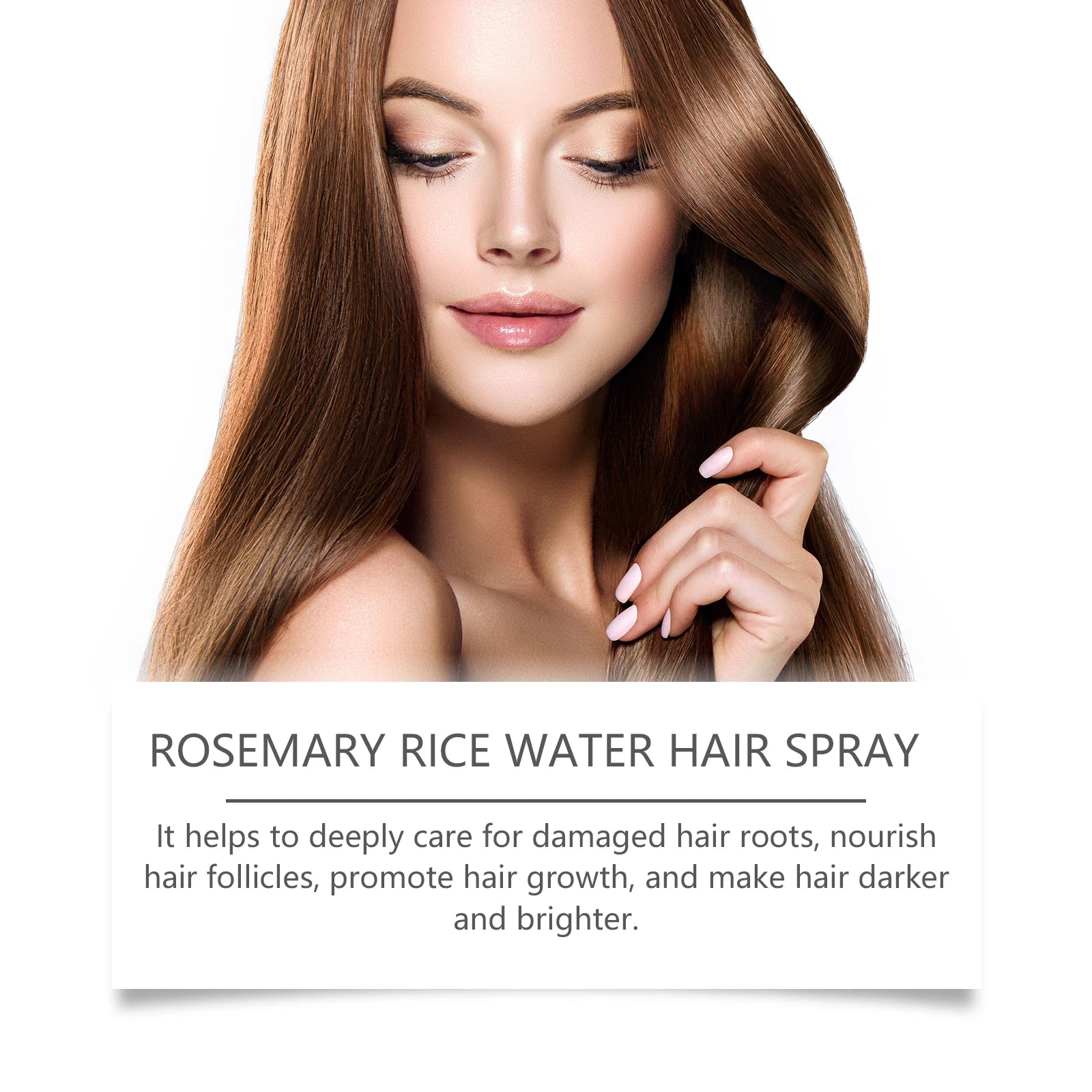 Rosemary Rice Water Hair Growth Spray for Damaged Hair - 14