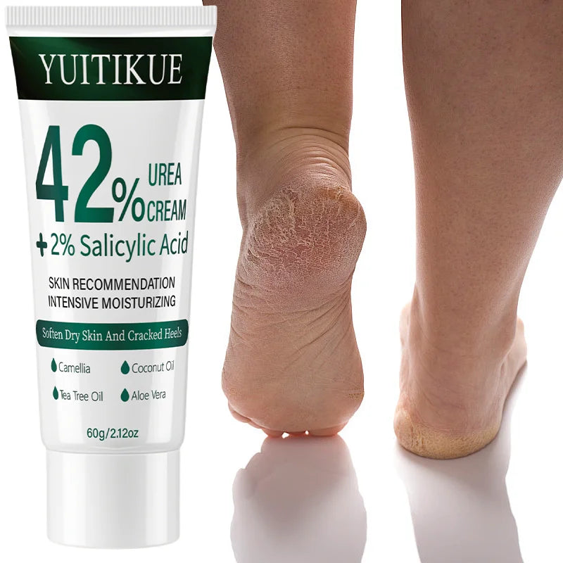Yuitikue 42% Urea Cream with Salicylic Acid for Dry Skin and Cracked Heels - 1