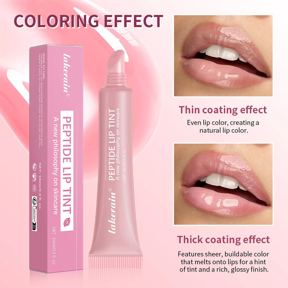 Hydrating Peptide Lip Tint for Plump Mirror Shine Lips