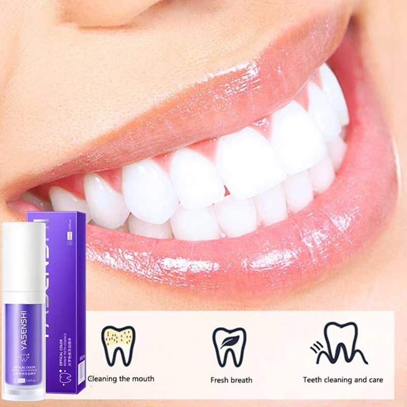 Brightening Teeth Whitening Foam for Oral Hygiene and Stain Removal