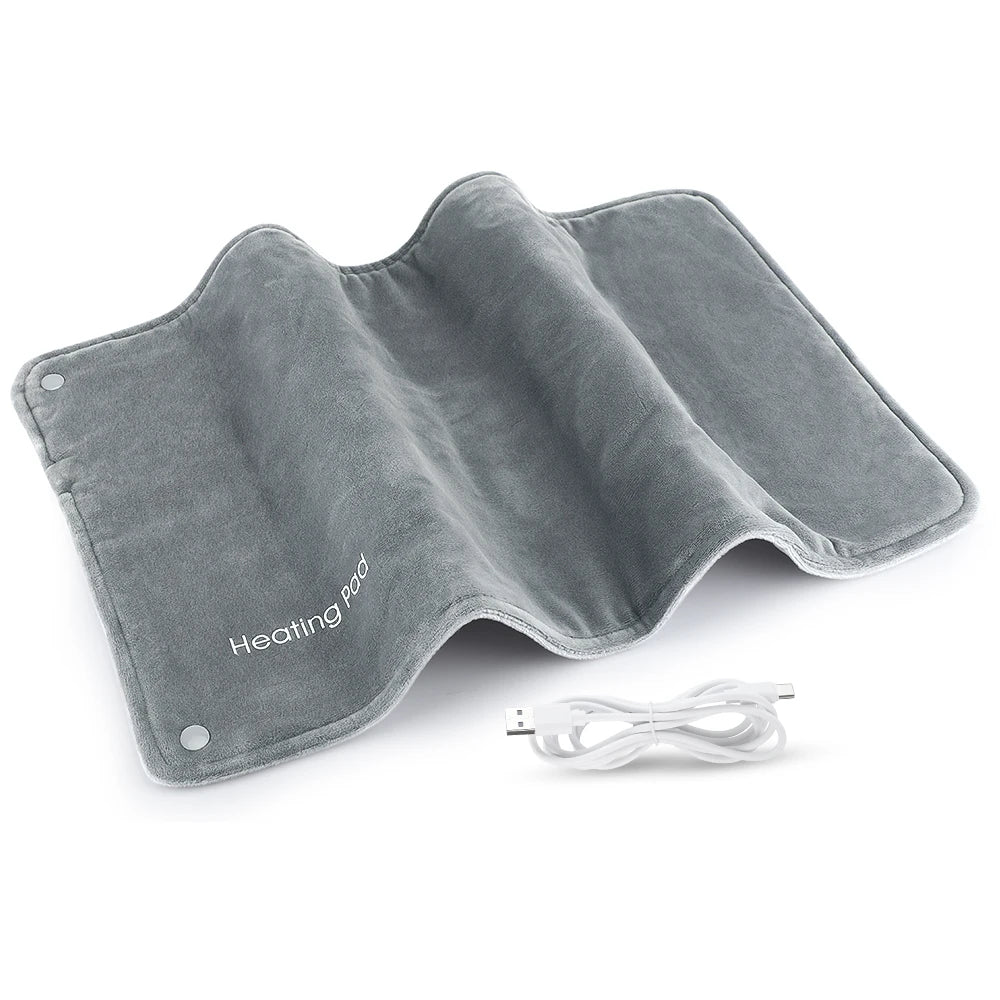USB Heated Graphene Hand Warmer and Body Heating Pad