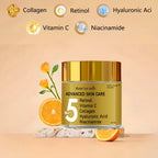 5-in-1 Facial Moisturizing Cream with Vitamin C Retinol and Collagen