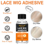 Goiple Lace Wig Adhesive and Hair Styling Kit 9 Piece Set