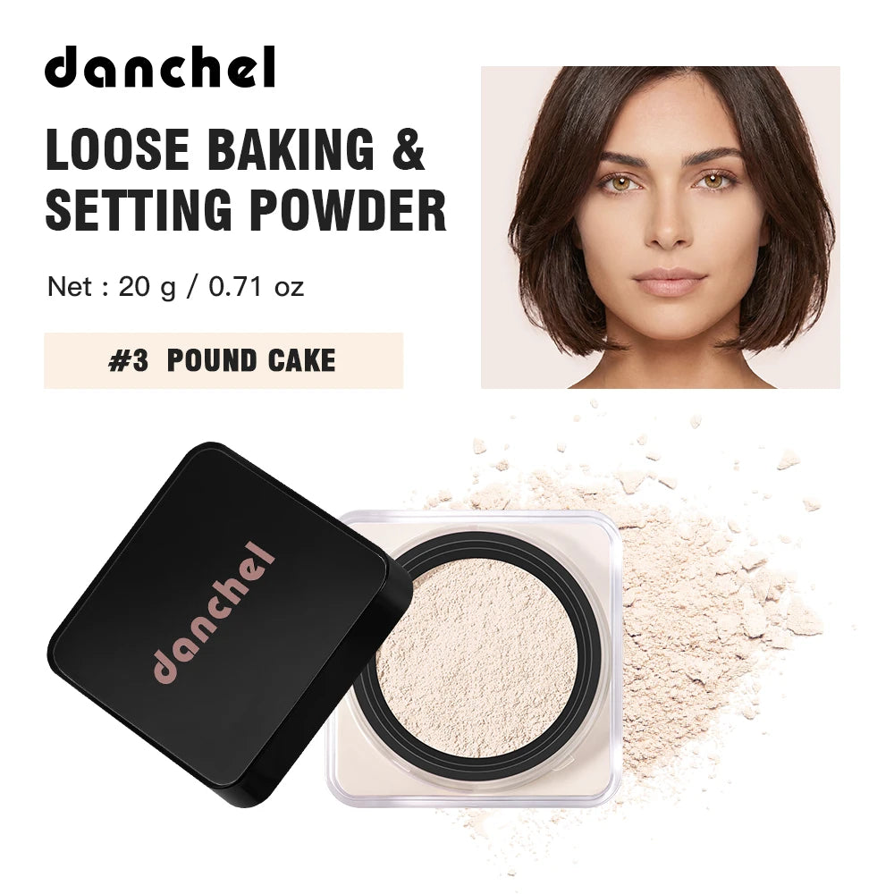 Matte Loose Setting Powder for Oil Control and Long-Lasting Makeup