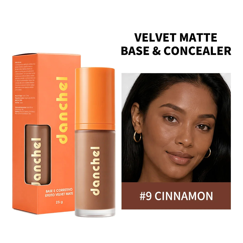 2-in-1 Velvet Matte Liquid Foundation and Concealer