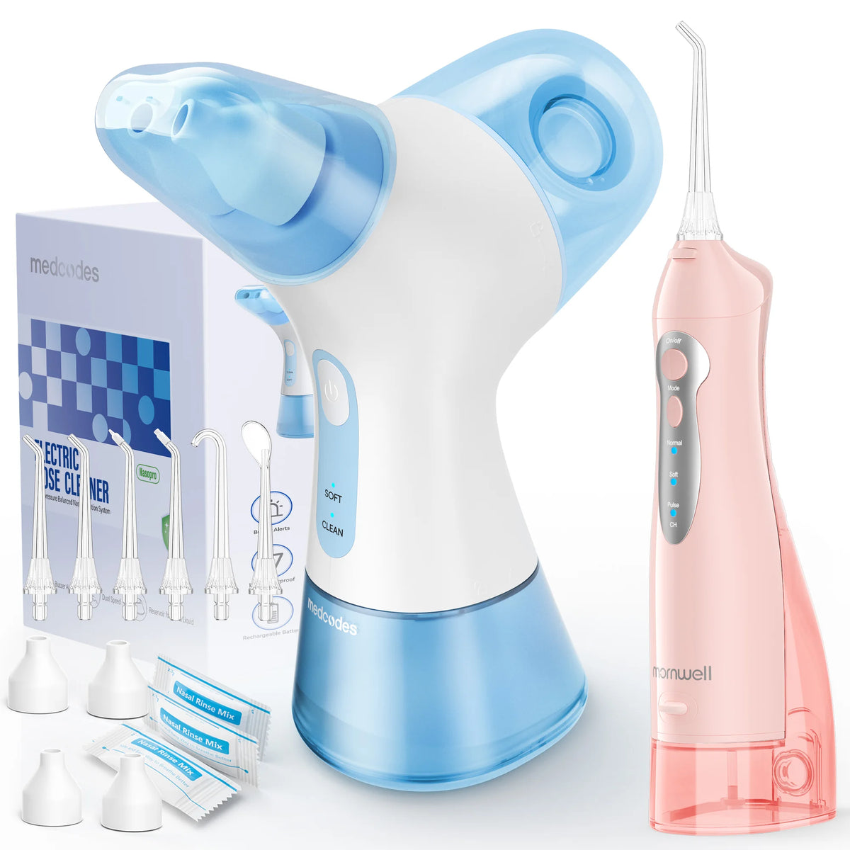 Electric Nasal Irrigation and Sinus Rinse System