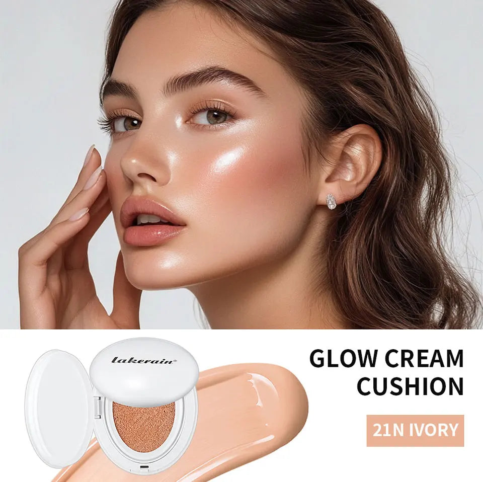 Dewy Glow Cream Cushion Foundation for Natural Coverage