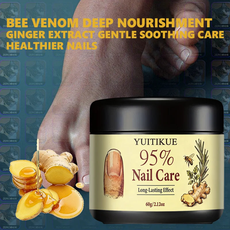 Yuitikue 60g Nail Repair Cream Strengthening and Foot Nail Care - 6