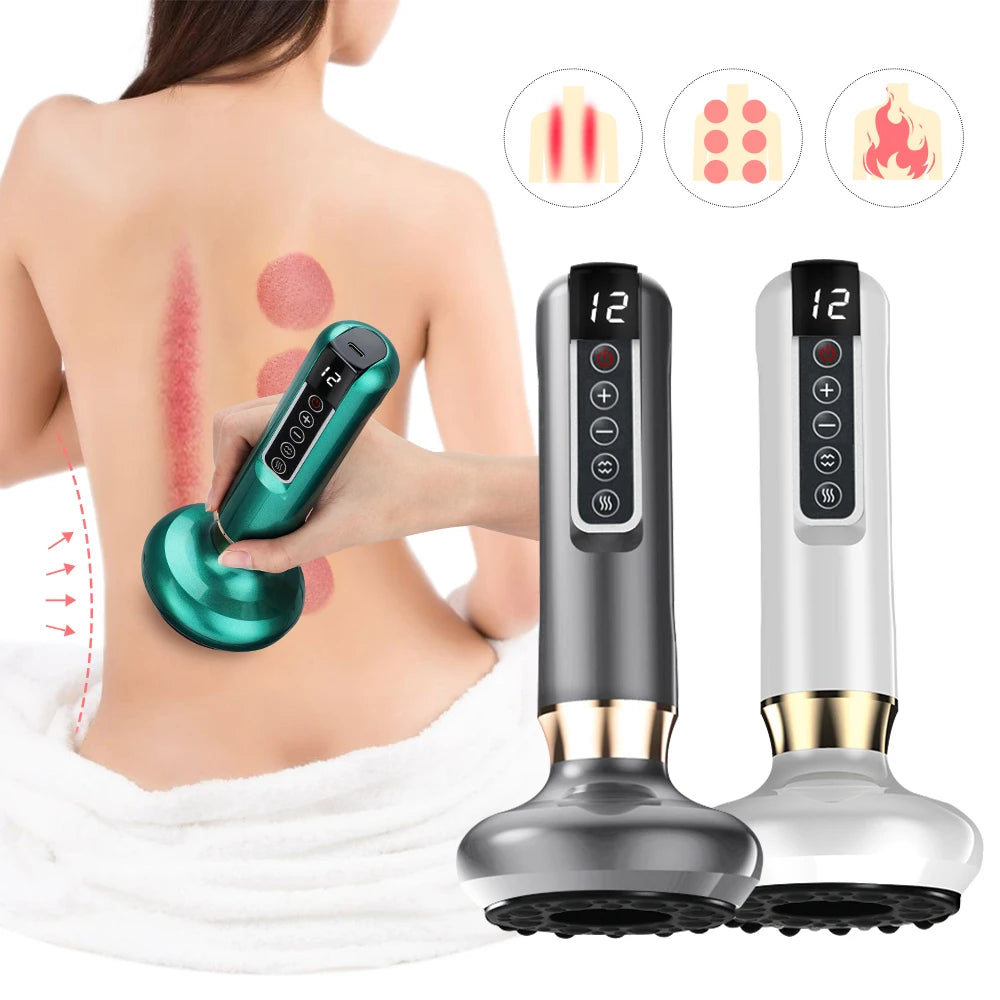 Electric Cupping and Gua Sha Massage Device