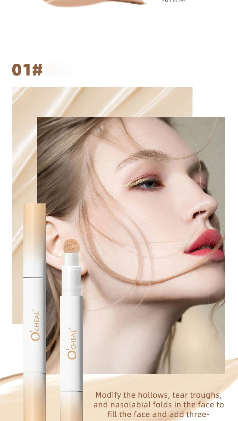 OCHEAL Waterproof Tattoo Concealer Full Coverage Foundation Pen - 16