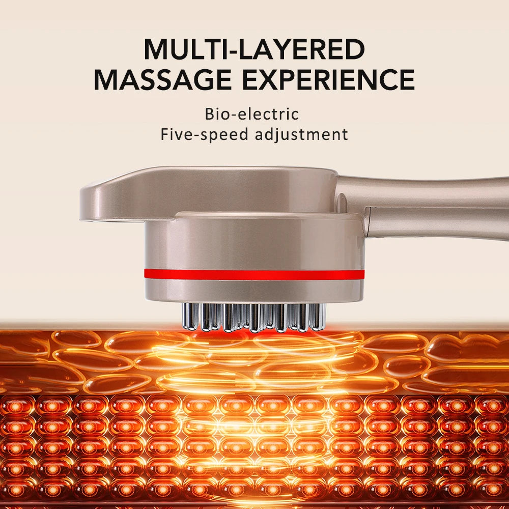 Electric Microcurrent Body Massager for Cellulite and Muscle Relief