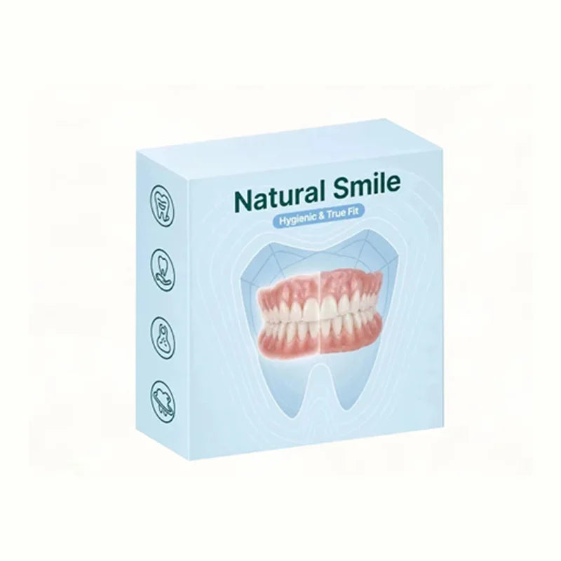 Comfortable Silicone Cosmetic Dentures for Smile Enhancement