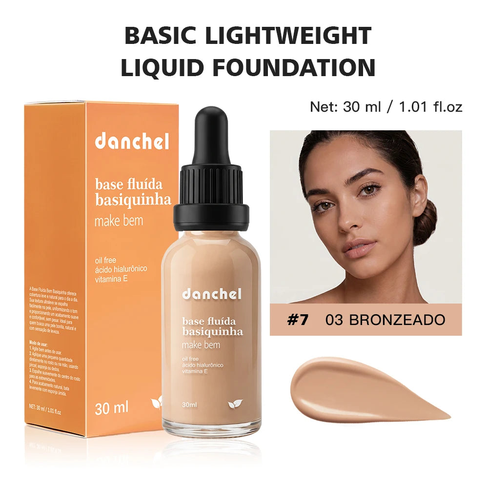 Matte Liquid Foundation for Pore Minimizing and Oil Control