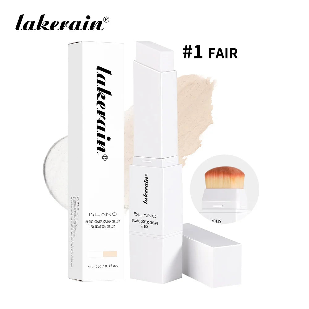 Color-Changing Foundation Stick with Built-in Brush