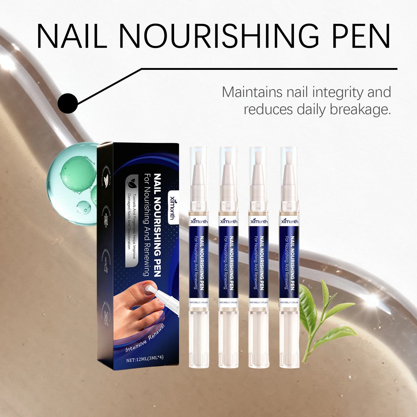 Nourishing Nail Repair Oil Pen for Damaged and Brittle Nails - 17