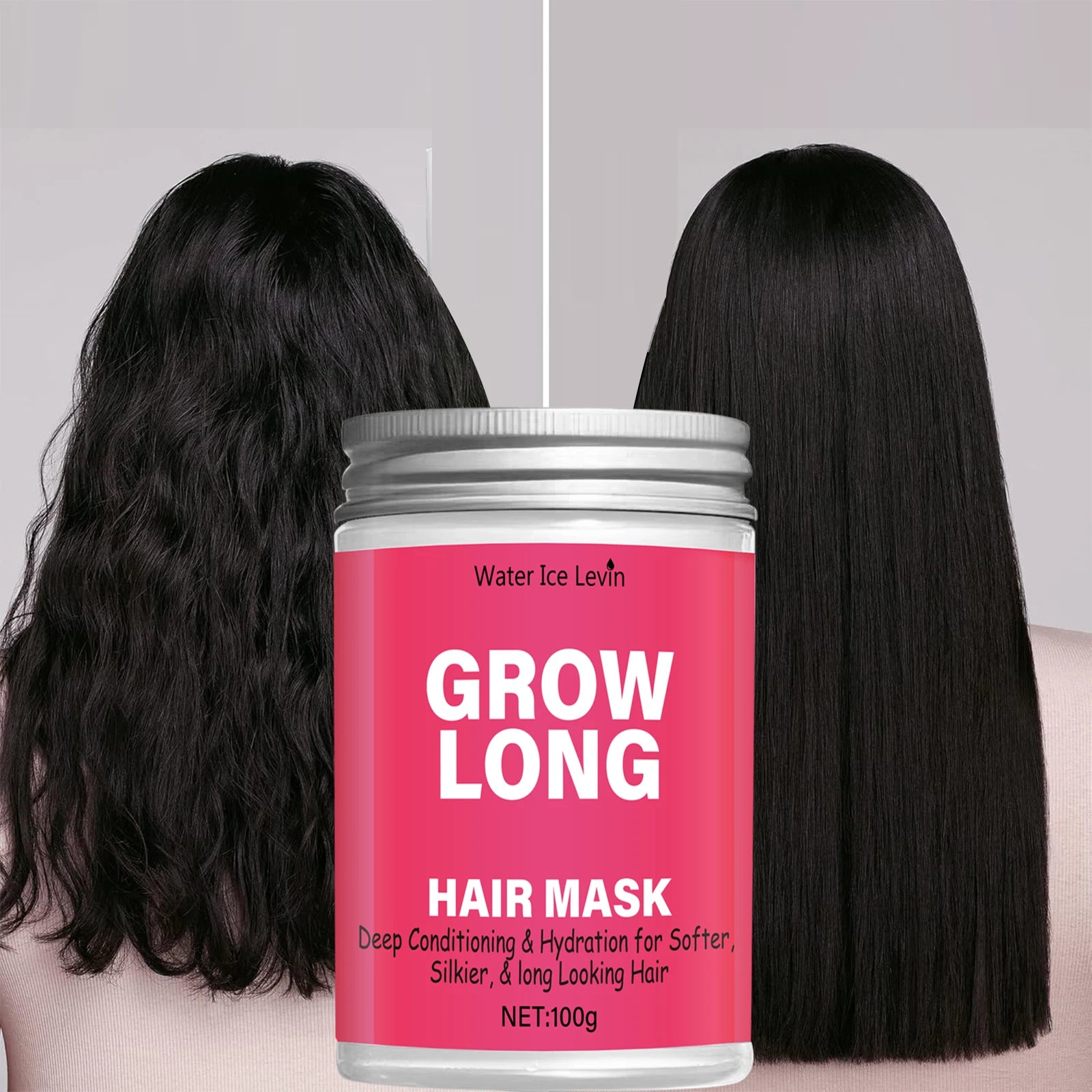 Deep Conditioning Hair Mask with Caffeine Ginseng and Vitamin E 100g - 7
