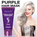 Purple Hair Mask Toner Neutralize Yellow Tones Deep Conditioning Repair